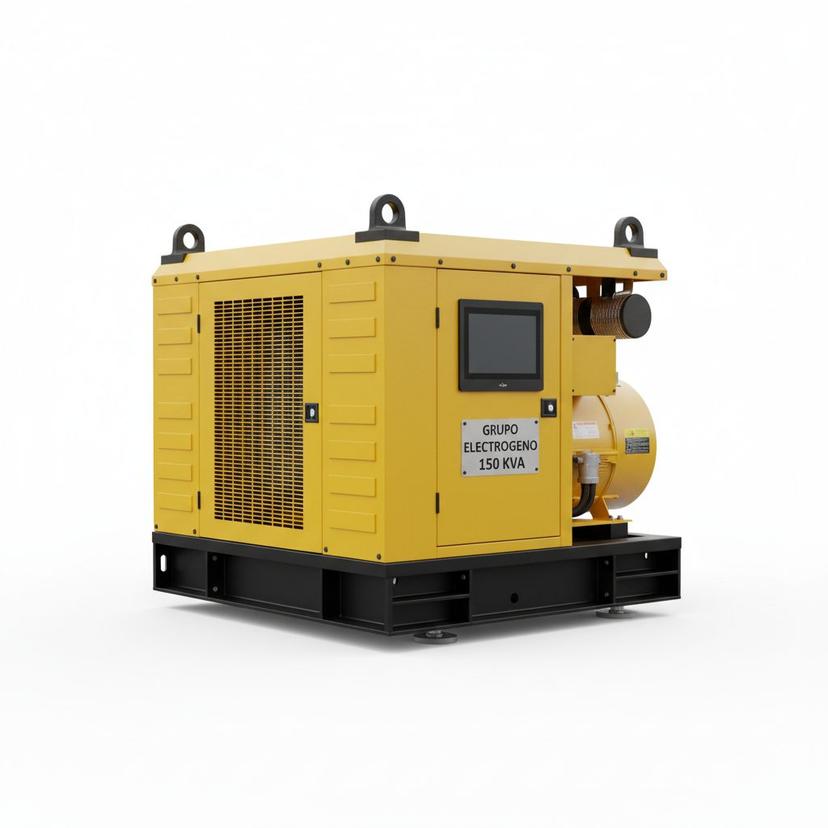 Grupo Electrógeno Diésel 150 kVA Industrial con ATS
