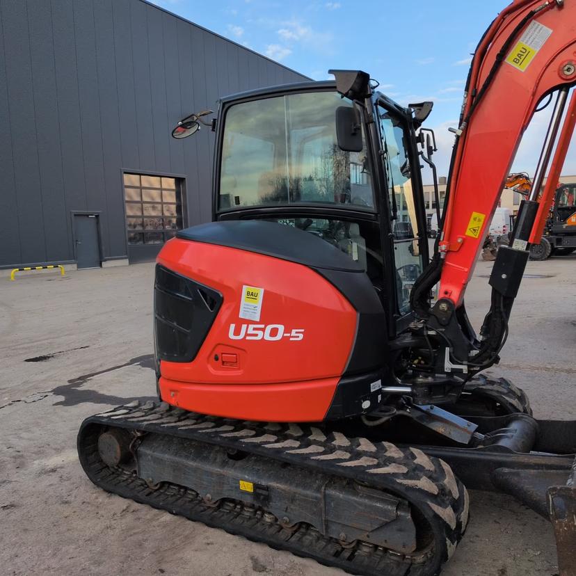 Kubota U 50-5 Cola Cero Miniexcavadora 2023 | Aire Acondicionado | Lehnhoff MS03
