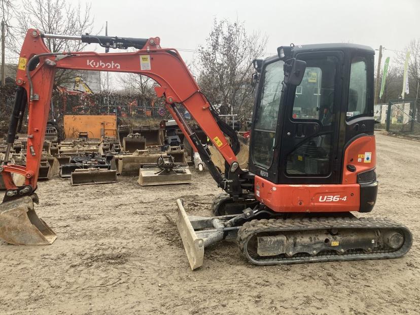 Kubota U 36-4 GL Miniexcavadora Cola Cero 2023 | Lehnhoff MS03